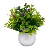 Artificial flower potted plants for living room and bedroom decoration, artificial flowers and green plants ornaments, indoor home gardening Item Picture